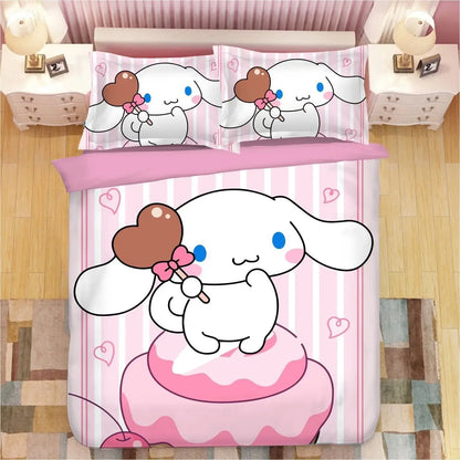 Sanrio Cinnamorolls Animation Derivatives Bedding Sets Australia /Europe/USA Full Queen King Size Quilt Duvet Cover.