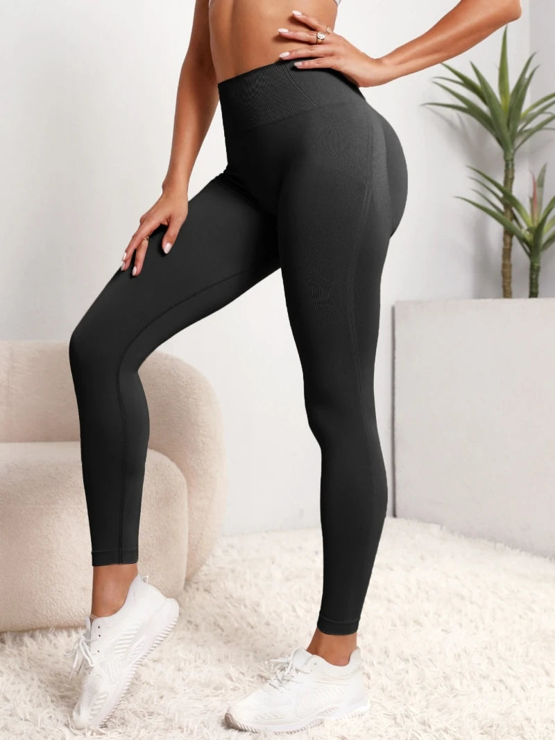 Women Seamless Hip Lifting Women Seamless Sports Leggings High Waist Fitness Leggings Push Up Yoga Leggings Gym Clothing Sports.