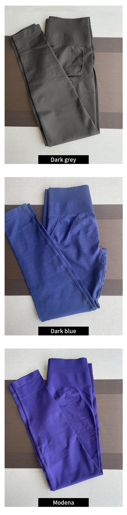 Effortless Seamless Tight Pants Gym Leggings Womens Workout Yoga Pants Soft High Waist Outfits Fitness Sports Wear.