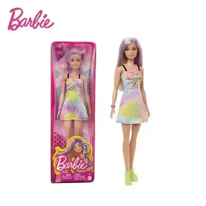 Genuine Barbie Dolls Brand Assortment Fashionista Girl Fashion Doll Princess Toys For Girls Bonecas Barbie Doll Birthday Gifts.