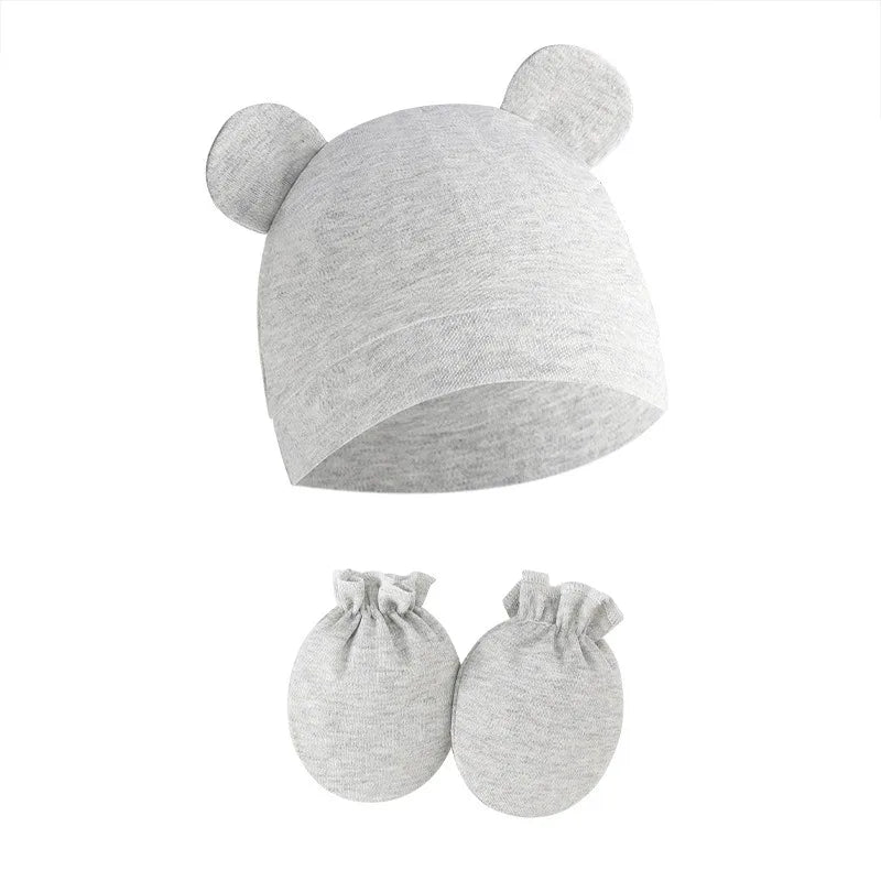 3 Teile/satz Neugeborenen Geburt Set 2024 Frühling Sommer Baby Body Baumwolle Baby Hut Handschuhe Weiche Baby Strampler Infant Zeug 0 bis 3 monate.