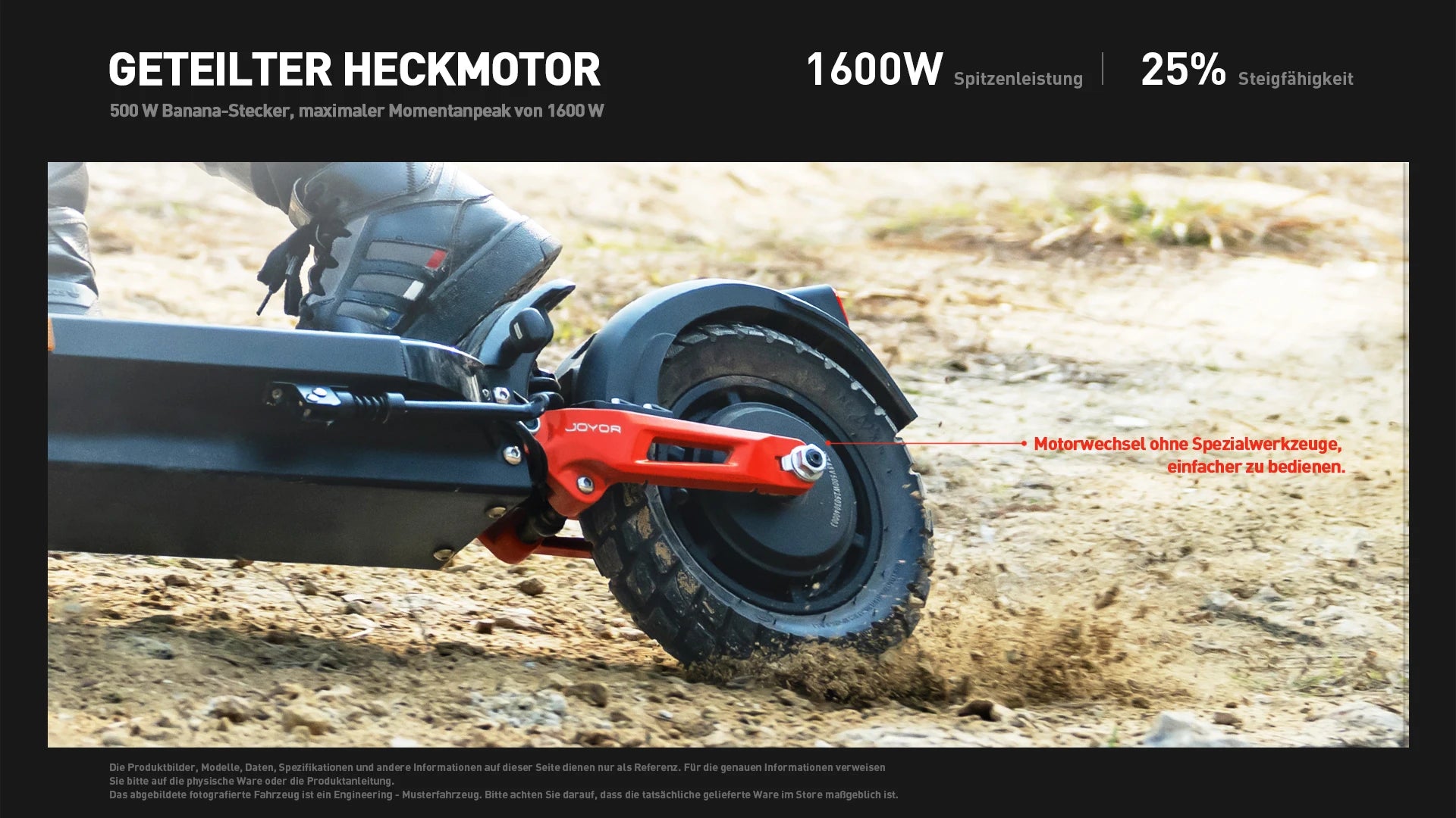 JOYOR T6E(ABE) Adult Electric Scooter 500W Motor 48V18AH Battery E-Mountain Escooter 10" Off-Road Tire Foldable E-Scooter.