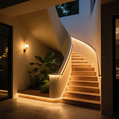 1m-35m Surper Brightness COB LED Strip Light 288LEDs/M RA90 220V Outdoor Waterproof Silicone Tube for Yard Swimming Pool Pathway.