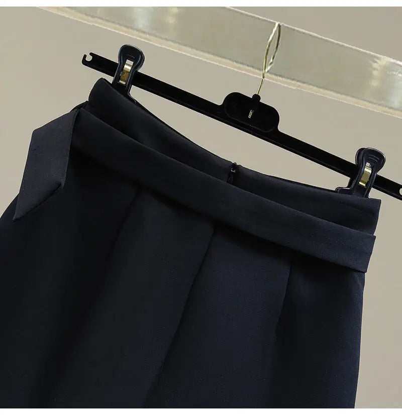 2025 Spring Summer New Simplicity Fashion Diamonds High Waist Shorts Women Clothes Fashion Patchwork Solid Color Wide Leg Pants.