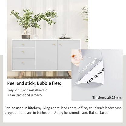 55 cm Breite, selbstklebende Folie, schwarz, matt, verdickter Aufkleber, Möbel, Küche, für Schränke, Tische, Wand, DIY-Renovierungstapete