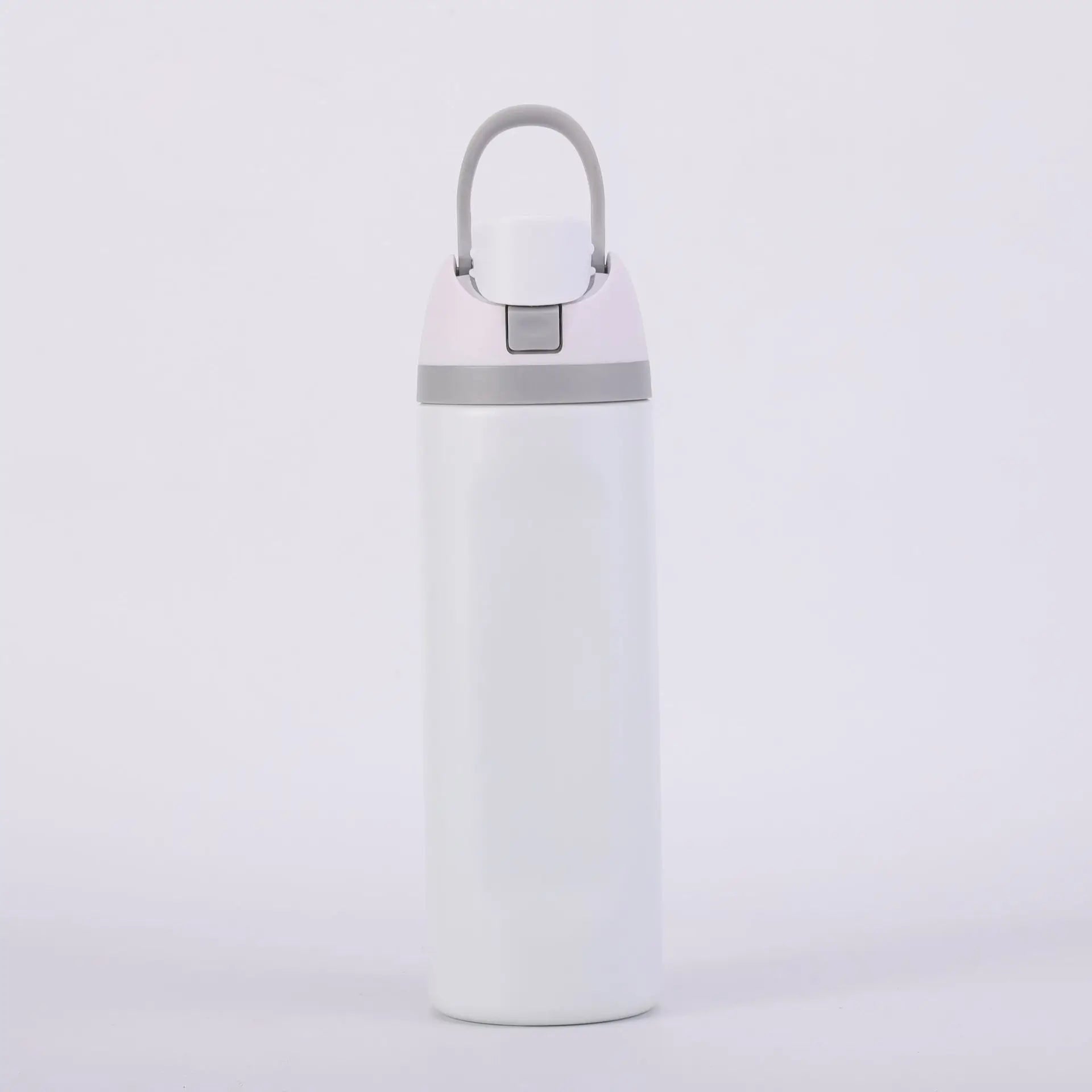 16/19/24/32OZ New 304 Stainless Steel Fitness Cup with Handle, Macaron Colored Insulated Bottle Large Capacity Straw Fruit Cup.