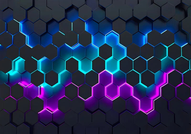 Benutzerdefinierte papel de parede 3d hintergrund Geometrische figur beule tapete friseur büro rezeption wand papier heimwerker