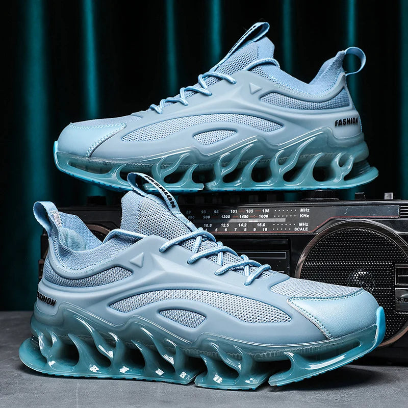 YRZL Mens Athletic Shoes 2025 Breathable Running Shoes Men Lightweight Sneakers Comfortable Walking Shoes Anti Slip Sports Shoes.