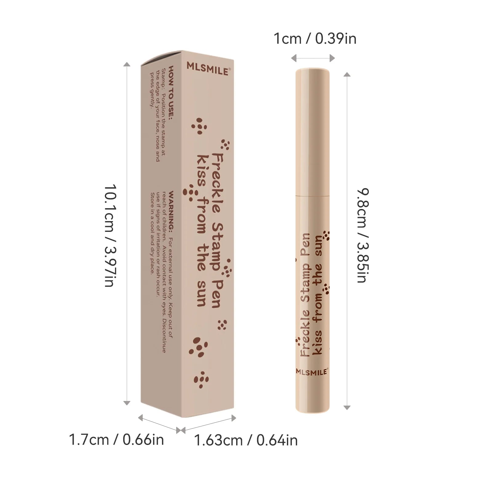 Natural Freckle Pen Waterproof Simulation Fake Spot Makeup Tool Lasting Waterproof Face Dot Spot Pen Eyeliner Korean Cosmetics.