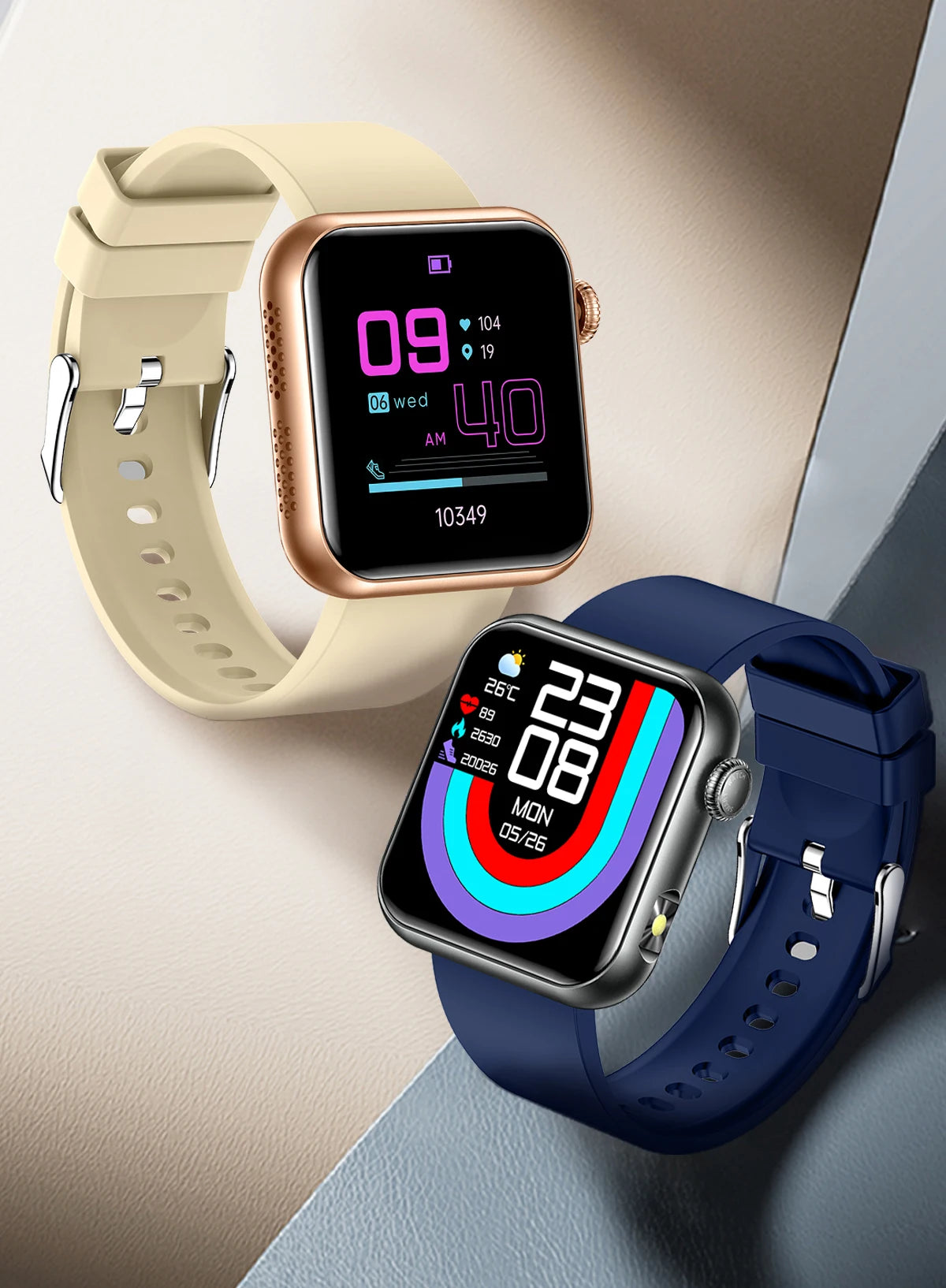 2025 New LED Women AI Smart Diagnosis Smart Watch HRV+PPG Blood Pressure Blood oxygen Health monitor IP68 NFC Smartwatches ﻿