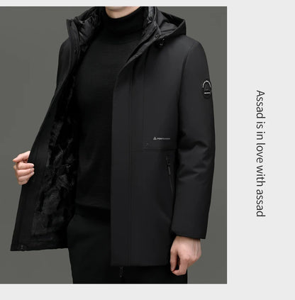 Top Grade Brand Casual Fashion Designer Warm Parka Coat Mens 2025 Newest Winter Jacket Quilted Windbreaker  Mens Clothes