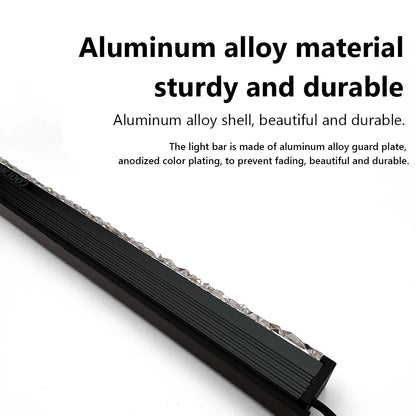 COOLMOON ARGB LED Strip Light 5V 3Pin/Small 4Pin Diamond Magnetic Colorful Atmosphere DIY Lamp Bar for PC Computer Case Chassis.