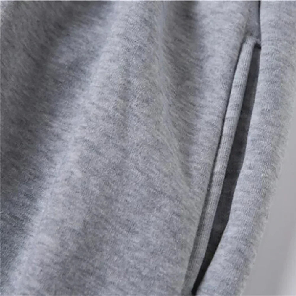 Männer Casual Jogginghose Fleece Sport Hosen Unisex Fashion Solid Lose Hosen Streetwear Herbst Winter Jogging Fitness Hosen