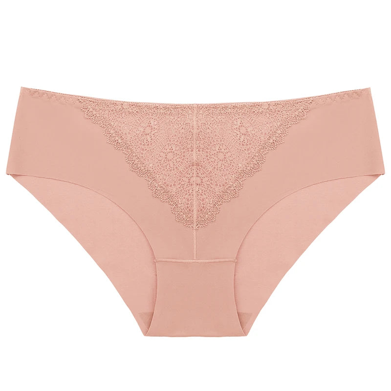 BZEL 10PCS/Set Women's Panties Exquisite Sweet Lace Underwear Sexy Lingerie Silk Satin Briefs Woman Comfort Breathable Underpant