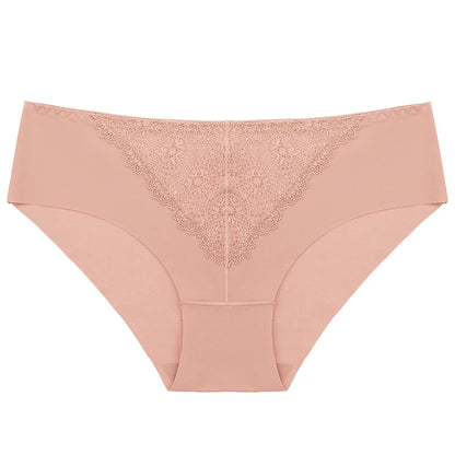 BZEL 10PCS/Set Women's Panties Exquisite Sweet Lace Underwear Sexy Lingerie Silk Satin Briefs Woman Comfort Breathable Underpant