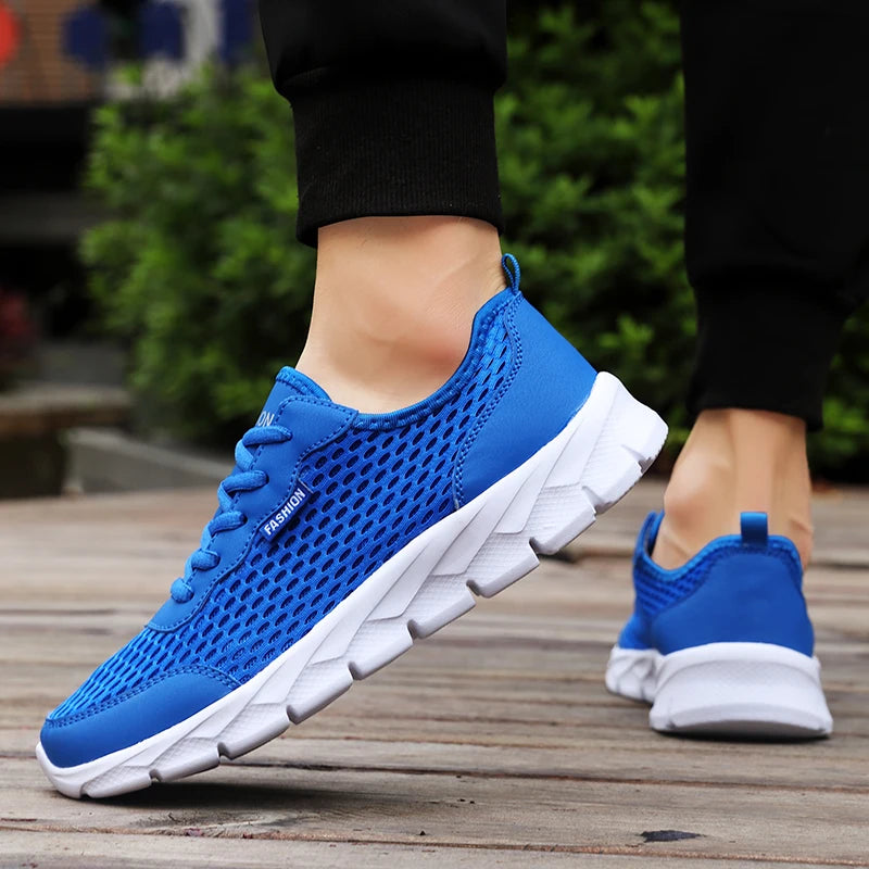 New Running Shoes for Men Comfortable Sports Shoes Lightweight Fashion Summer Plus Size 38-48 Breathable Sneakers for Men.
