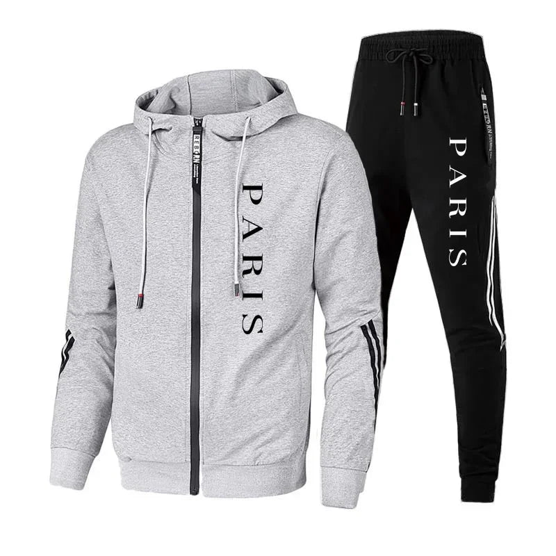 Daily Fashion Men's Tracksuit Autumn Winter Casual Quality Pullover Single Sweatshirt Hoodies Sweatpants Sports Outdoor Clothing.