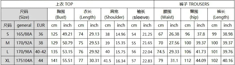 Spring Autumn Women Muslim Sets Long Tops and Pants Turkey Outfit 2 Pieces Set Adult Eid Al-Adha Casual Young Girls Sport Set.