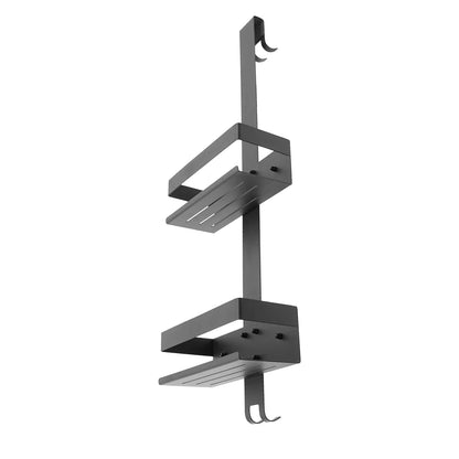 Hängendes 2-stufiges Duschregal, Badezimmerregal, 304 Edelstahl, für Küche, Wohnzimmer, Balkon