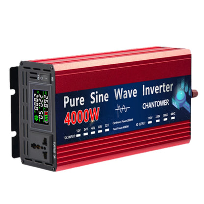 Pure Sine Wave Inverter 12V 220V 24V 110V 1000W 2000W 3000W 4000W 5000W DC To AC Portable Power Converter Car Solar Inverter.