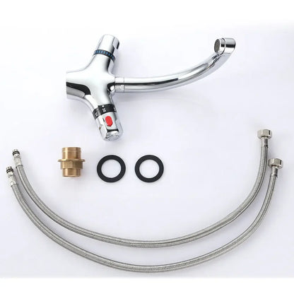 Thermostatic Tap Kitchen Sink Mixer Stainless Steel Tap