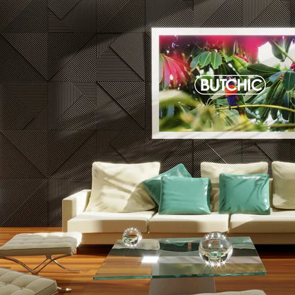 12pcs 50x50cm Stiker dinding 3d, dekorasi rumah panel dinding 3d, non-self-adhesive Kayu ukir berlian geometris potongan seni 3d