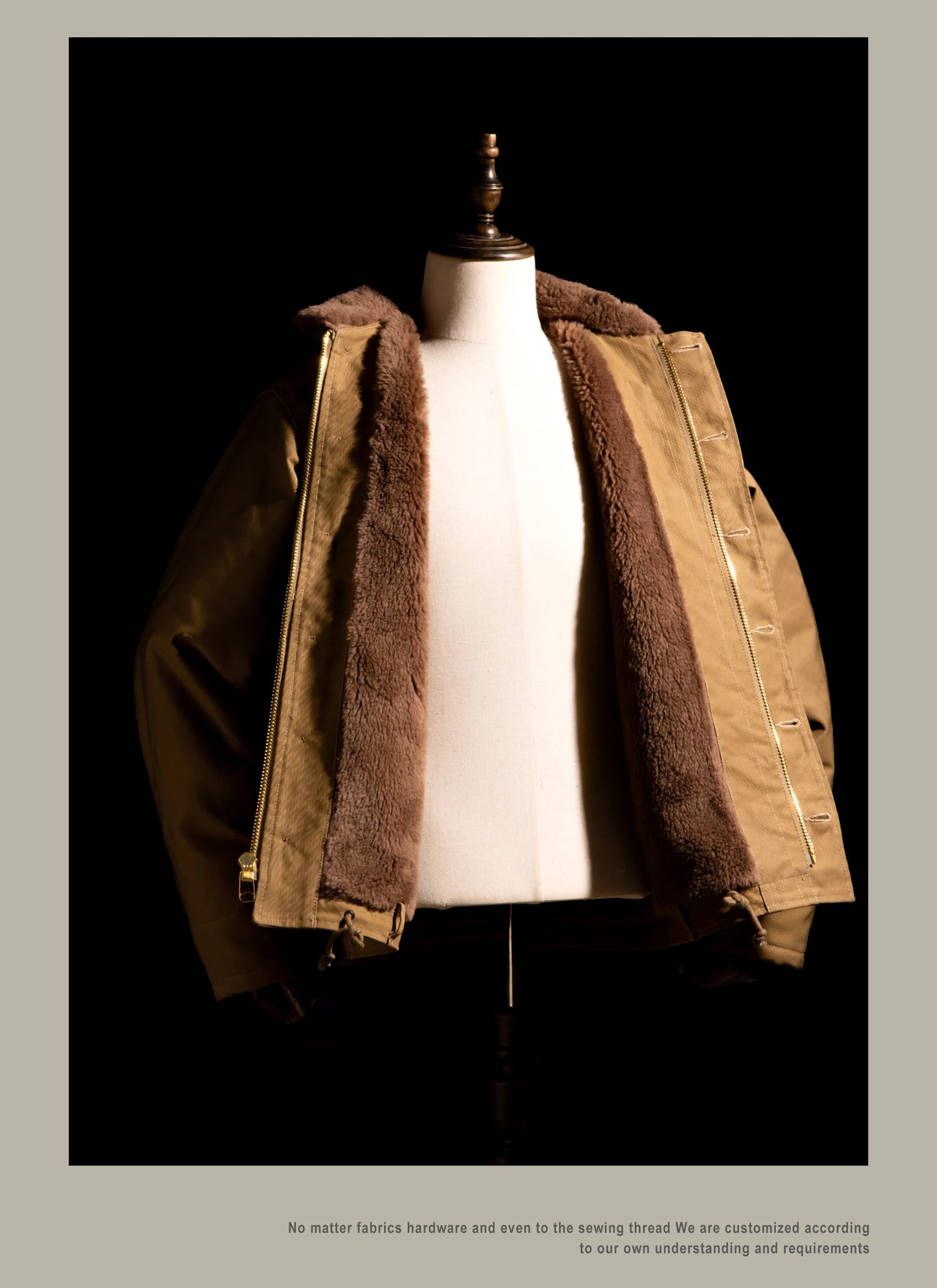 Red Tornado US Size Good Quality Cotton Canvas 70% Wool N1 Jacket N1-0001B.