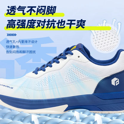 FitVille Professionelle Tennisschuhe für Herren, Soprt-Schuhe, Trainings-Sneaker, rutschfest, schweißabsorbierend, geschwollene Füße, Fußgewölbeunterstützung