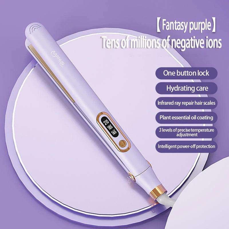 High Quality Electric Hair Brush Straight Curl 2 in 1 For Xiaomi 10 Seconds Fast Heating Unisex Straight Hair Brush Styling Tool.