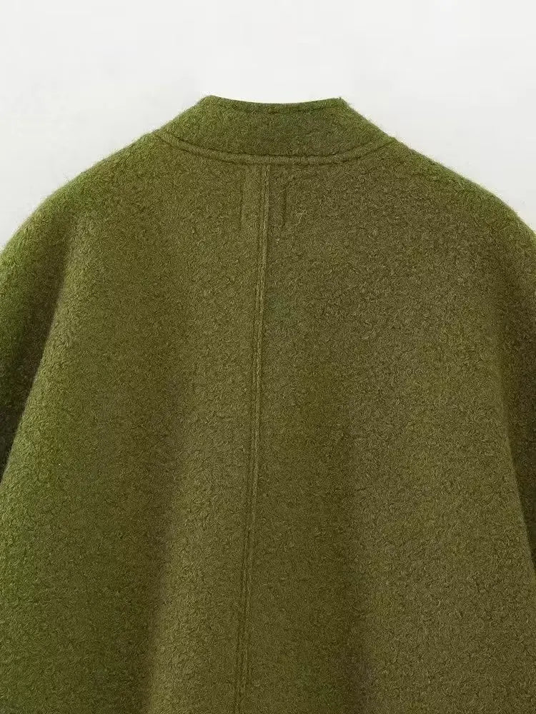 TRAFZR Damenjacken Frühling 2023, elegantes Fleece, Vintage, neue Oberbekleidung, Langarm, Harajuku, Y2k, Streetwear, Bomberjacken