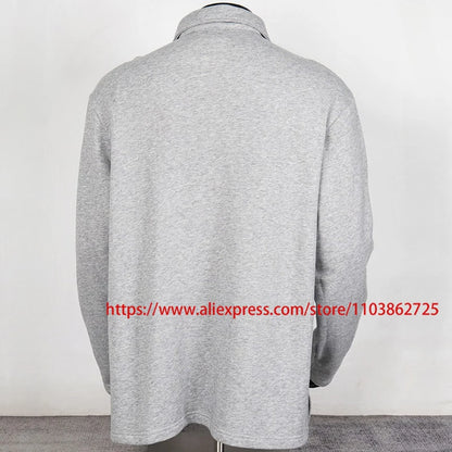 2025 MARTINE ROSE Zip Up Cardigan High Quality Splicing Design Real Photo Autumn Winter Ribbed Collar Martine Rose Jacket Coat.