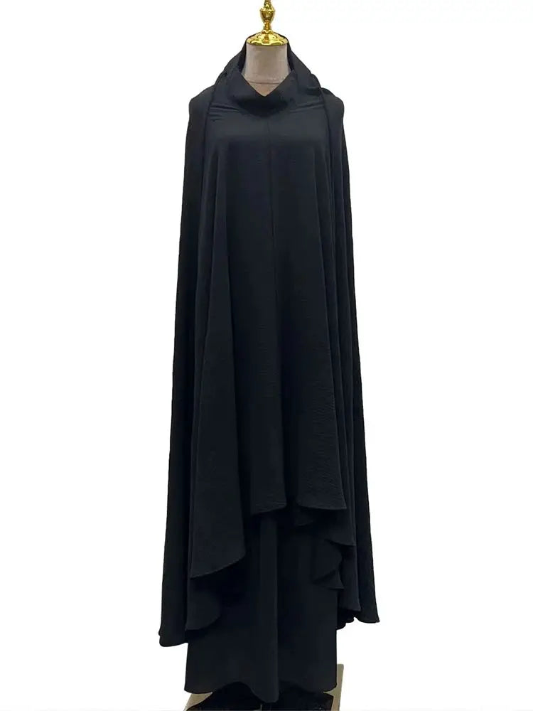 Ramadan Khimar Abaya Saudi Arabia Turkey Islam Muslim Hijab Dress Robe Femme Musulmane Prayer Clothes Abayas For Women Kebaya