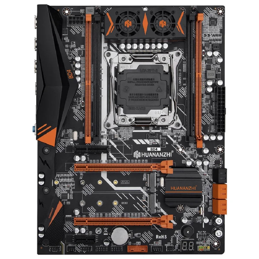 HUANANZHI X99 BD4 with E5 2680 V4 LGA 2011-3 X99 Motherboard Support DDR4 Combo Kit for High-End Gaming And Professional Use.
