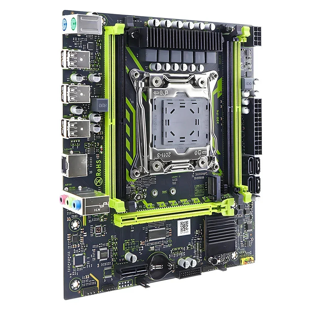 SOYO Gaming Motherboard Set Kit With LGA2011-3 Xeon E5 2650 V4 CPU DDR4 16GB (1*16GB) 2133MHZ RAM Memory M.2 NVME For Desktop.