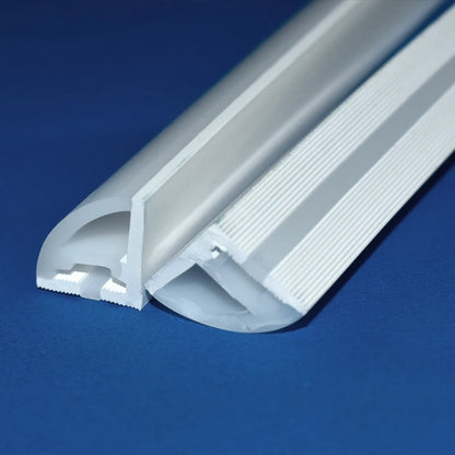 1-10m 90° Glowing LED V-Type Neon Silicone Tube Rope Lamp Flexible Waterproof Channel For WS2811 WS2815 Outdoor Neon Strip Light.