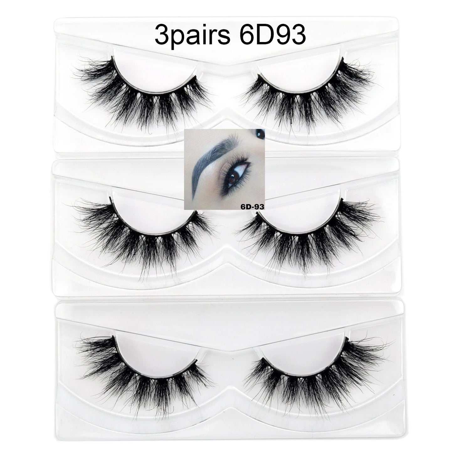 Visofree Eyelashes 3D Mink Lashes High Volume Handmade Mink False Eyelashes Thick Full Strip Lashes Cruelty Free cilios posticos.