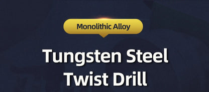 TOOLEYE Hartmetallbohrer Hartmetallbohrer Wolframstahl Spiralbohrer für Metallbearbeitung CNC-Drehmaschine Bohrwerkzeuge 1,0–20,0 mm