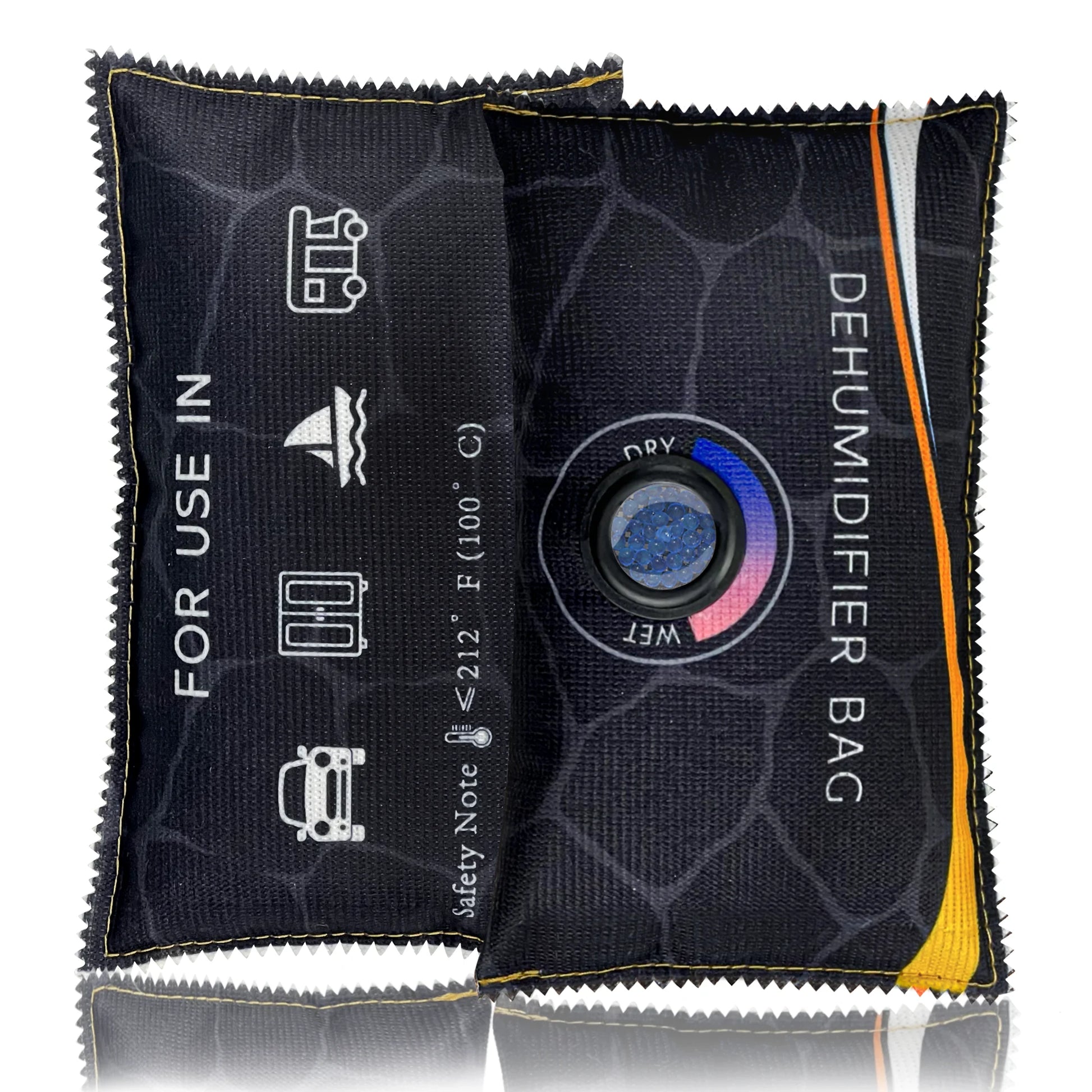 Car Dehumidifier Dehumidifier Bag Desiccant Desiccant Pack Reusable Silicone Moisture Absorbent Pack Household Car Multifunction.