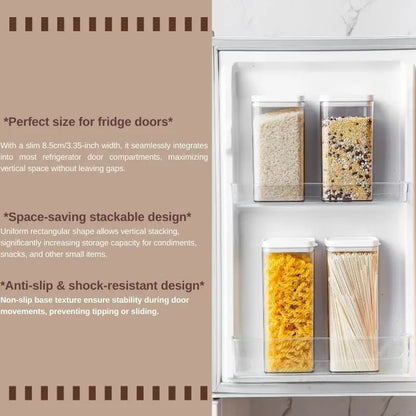 Plastic Storage Container,Sealed Container,kitchen Storage Jars for Grain,Cereal,Pasta,Noodles,Coffee Beans,Leak-proof.