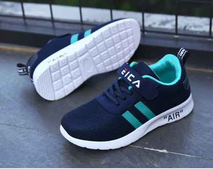 Kids Fashion Sneakers Boys Girls Tennis Shoes Mesh Breathable  Running Shoes Lightweight Outdoor Children's Sports Walking Shoes.