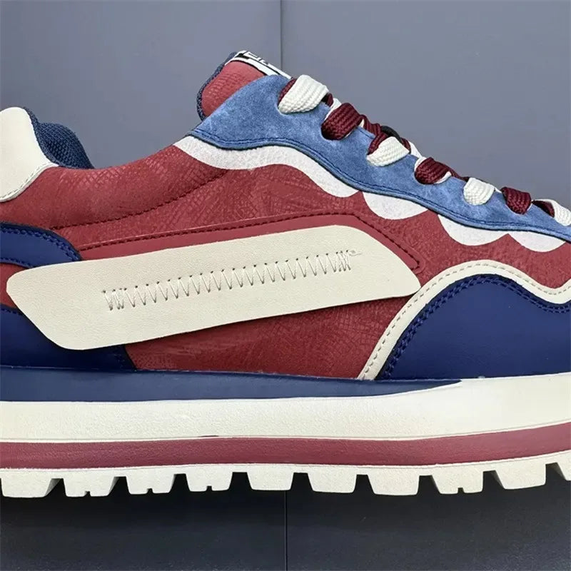 New Men's Sneakers Luxury Designer Casual Shoes for Men Platform Running Shoes Fashion High Quality Sports Shoes Tenis Masculino.