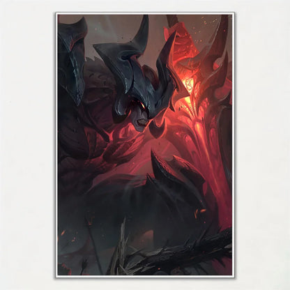 Aatrox League Of Legends Poster Wall Art Home Decor Room Decor Digital Painting Living Room Restaurant Kitchen Art.