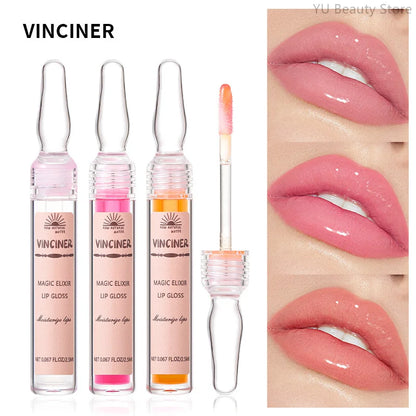 6 Colors Lip Plumping Gloss Instant Lip Plumper Extreme Volume Serum Oil Moisturizing Sexy Plump Lips Korean Makeup Products.