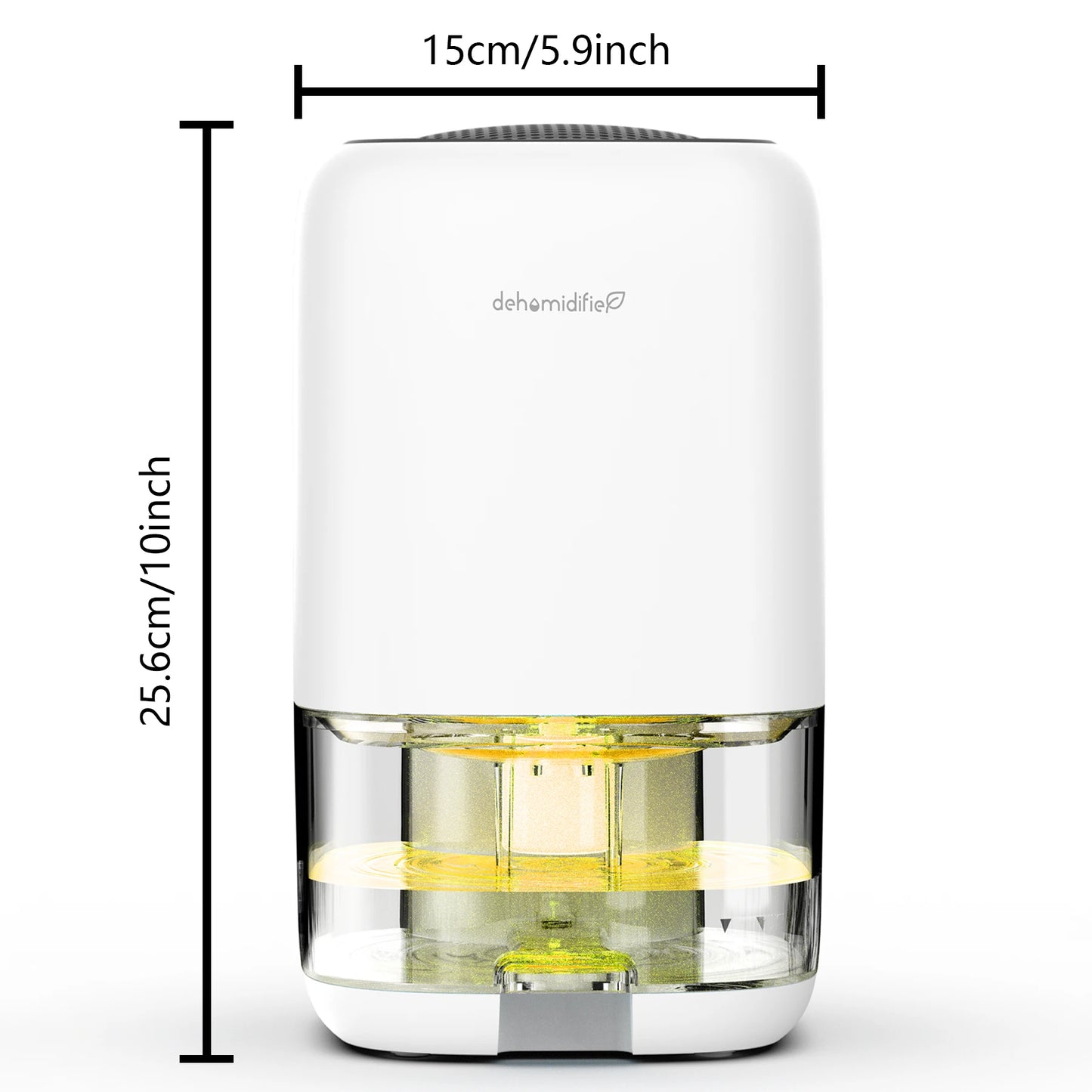 Air Dehumidifier for Bedroom 7 Corlor RGB Light 280 sq. ft Mini Portable Utral Quiet and Auto Shut Off  Closet Bathroom1000ML.