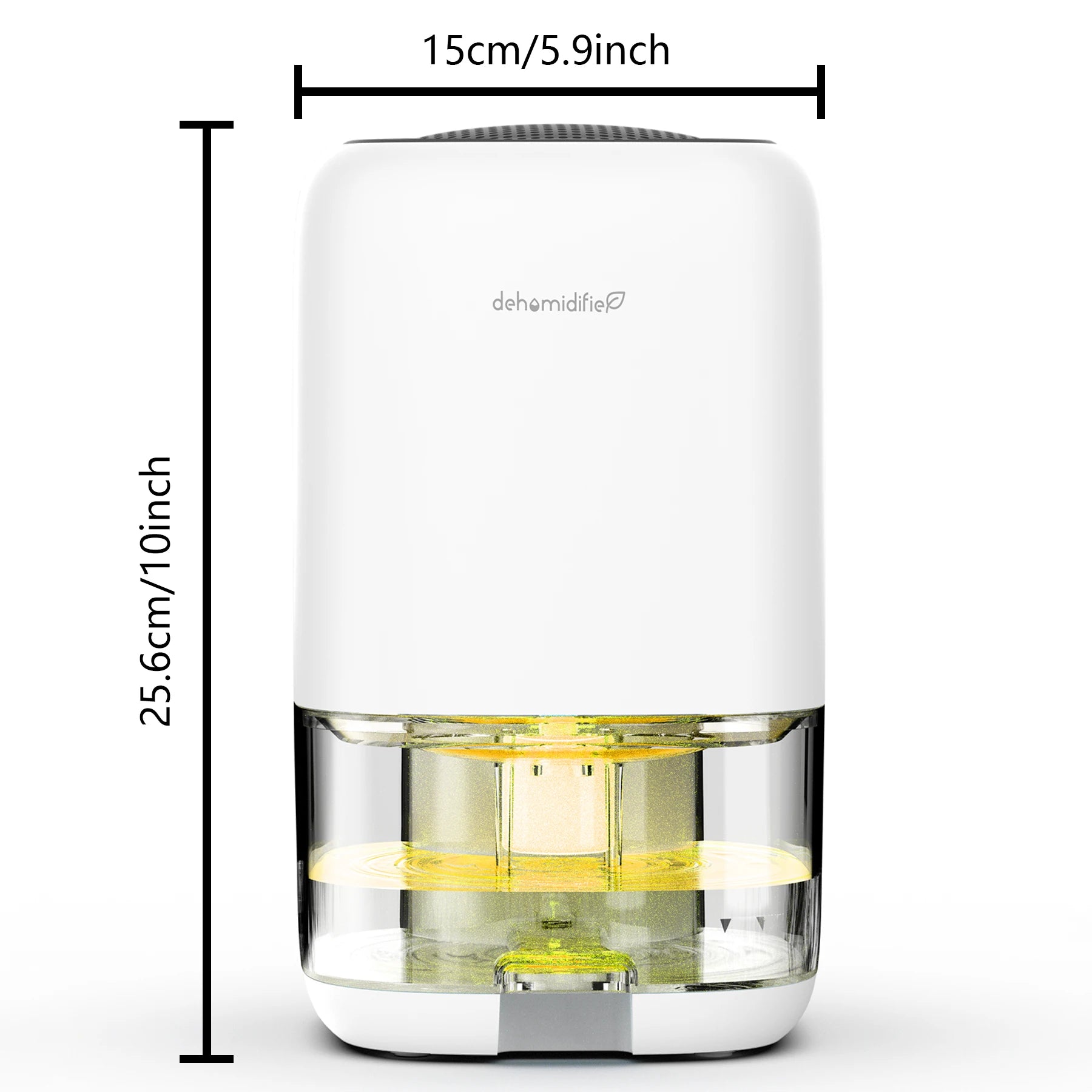 Air Dehumidifier for Bedroom 7 Corlor RGB Light 280 sq. ft Mini Portable Utral Quiet and Auto Shut Off  Closet Bathroom1000ML.