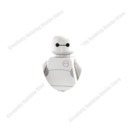 New Hot Series Gray Shark Boy Girls 3D Model DIY Building Bload Toys Classic Movie Children's Toys Gifts.