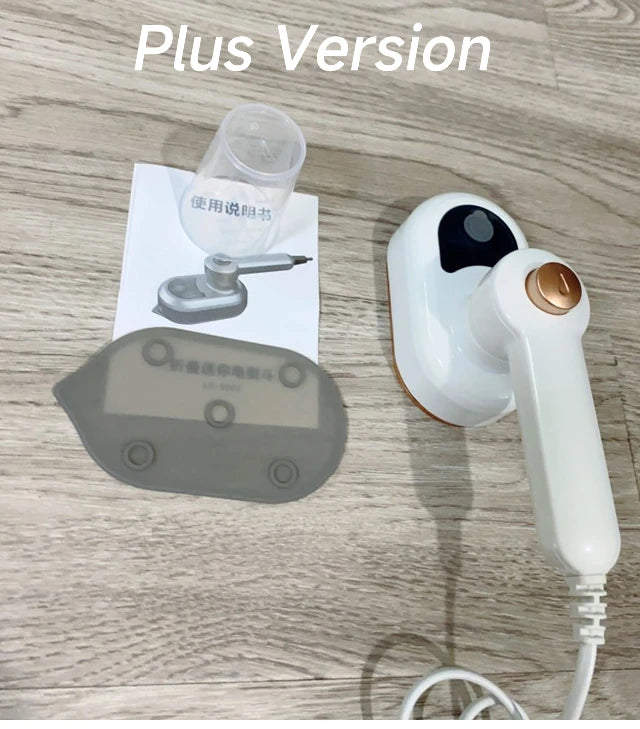 2-in-1 Handheld Steam Iron Garment Steamers Ironing Machine Travel Portable Ironing Machine Garment Ironing Machine Steamer.