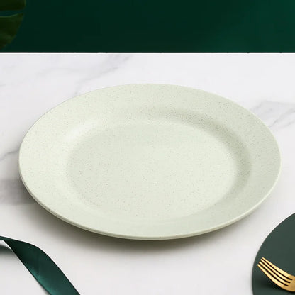 1/4/10PCS Blue Green Nordic Polypropylene Plates Dinnerware Tableware Eco Friendly Lightweight Kitchen Dishes Safe Dinner Plates.