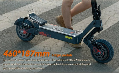 KuKirin G2 Ultra Folding Electric Scooter 800W * 2 Motor 48V 18Ah Battery 10 inch Tires 50 km/h Max Speed 55km Max Range IPX4