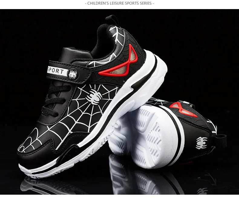 Luxury Kids Shoes Boys Sneakers PU Leather Children Sneakers 2023 New Fashion Casual Sports Tennis Shoes for Boy.